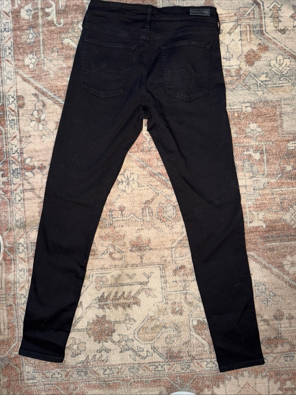 AG Adriano Goldschmied Black Women's Jeans the Farrah skinny size 31 - Picture 3 of 7